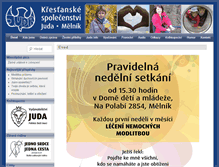 Tablet Screenshot of juda.cz